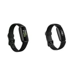 Fitbit Inspire 3 Activity Tracker with 6-months Premium Membership Included, Midnight Zen & Inspire 2 Health & Fitness Tracker with 1-Year Premium Included, 24/7 Heart Rate