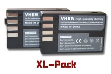 2x vhbw Li-Ion batterie Set 900mAh (7.2V) pour caméra Pentax K70, K-70 comme D-Li109.