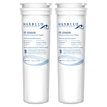 Maxblue 836848 Fridge Water Filter, Compatible with Fisher & Paykel 836848, 836860, E404BRXFDU, E522BRXFDU, PS2067635, Amana/Maytag/Admiral Clean'n Clear 67003662, RO185014, RO185011, WF60, C2 (2)