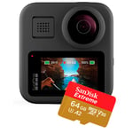GoPro Max + SanDisk Extreme microSDXC A2 V30 64GB 170MB/s