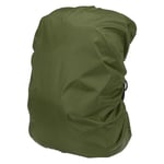 45L Backpack Rain Cover, Oxford Cloth, M, Dark Green