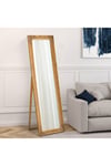 Contemporary Gold Carved Full Length Mirror