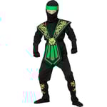 W WIDMANN MILANO Party Fashion - Costume enfant Ninja, combattant, guerrier japonais, déguisements de carnaval