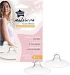 Tommee Tippee Made for Me Nipple Shields for Breastfeeding Mums, Soft, Flexible 