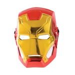 Rubies Officially Licenced Iron Man Avengers Half Mask Adults Fancy Dress New