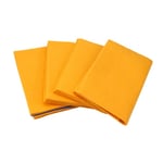 High Efficient Anti-grease Bamboo Fiber Dish Cloth Cleaning Wipi Orange