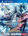 NEW PS VITA Phantasy Star Online 2 Episode 4 Deluxe Package Japan Import F/S