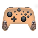 Head Case Designs Officially Licensed Animal Club International Sloth Faces Matte Vinyl Sticker Gaming Skin Decal Cover Compatible With Nintendo Switch Pro Controller