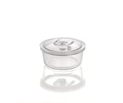 CASO VacuBoxx RL – Rond 940 ml – Boîte sous vide design de haute qualité, sans BPA, passe au micro-ondes, résistant à la chaleur, passe au lave-vaisselle