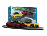 Scalextric Set Street Cruisers Yellow/Red Analogue 1:32 Scale C1422 Boxed New
