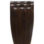 Beauty Works Deluxe Clip-in 20 Inch Extensions (Various Colours) - Hot Toffee