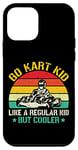 iPhone 12 mini Funny Go Kart Racing Kids Boy Girl Karting Go Kart Racer Case