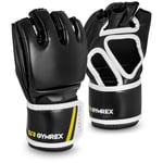 Gymrex MMA-hansker - størrelse L/XL sort/rød uten tomler