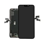 iPhone XS Skärm med LCD-display - Svart (Livstidsgaranti)
