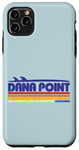Coque pour iPhone 11 Pro Max Dana Point California USA – Paradis de surf rétro