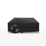 LUFKLAHN Home Mini Portable Projector, LED HD 1080P Projector (Size : UK)