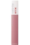 Maybelline Lipstick, Superstay Matte Ink Longlasting Liquid Pink Nude Lipstick Up to 12 Hour Wear, Non Drying 10 Dreamer