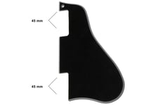 ALLPARTS PG-0818-037 Black Short Pickguard for Gibson ES-335