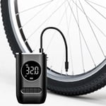Elektrisk cykelpump, bärbar batterikompressor, luftpump för motorcyklar