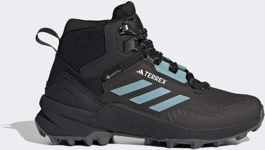 Adidas Adidas Terrex Swift R3 Mid Gore-tex Hiking Shoes Trekkingkengät CORE BLACK / MINT TON / GREY FIVE