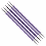 Knitpro Zing Double Pointed Needles. 20cm Length. Sizes 2 - 8 Mm Diameter..