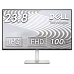 Dell S2425H 24" Full HD (1920x1080) Écran PC, 100Hz, IPS, 4ms, 99% sRGB, Haut-parleurs intégrés, Bords Ultra-Fins, 2X HDMI, Garantie 3 Ans, Blanc