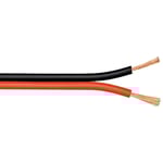 LED Kabel RKUB Röd/Svart (2x0,75 mm²)