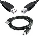 HP EPSON CANON SCANNER FAST 1.5m USB PRINTER CABLE A TO B FOR UK WIRE LEAD
