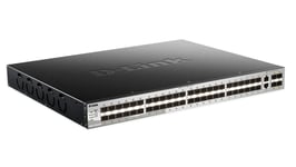 D-Link DGS-3130-54S Managed L3 10G Ethernet (100/1000/10000) Black, Grey
