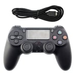 Le Noir Manche De Jeu Filaire Usb Pour La Console Playstation 4, Contrôleur Pour Ps4 Et Pc