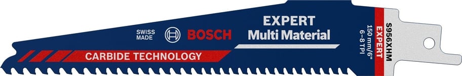 Bosch EXPERT Multi Material 956 XHM Reciprocating Saw Blade 1 pc 2608900389