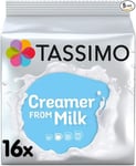 Tassimo Milk Creamer Pods x16 (Pack of 5, Total 80 Drinks)
