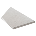 Bricmate Granitkeramik Concrete Easy Light Grey 296x598 (mm) Inner Corner Right