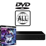 Panasonic Blu-ray Player DP-UB450EB-K MultiRegion for DVD & Ready Player One 4K