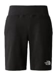 THE NORTH FACE Older Boy Cotton Shorts, Black, Size S=7-8 Years