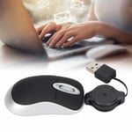 Mini Mus Fashionabel Blank Yta 68cm Retractable Sladd Plug and Play Bärbar Bred Kompatibilitet Bärbar Mus