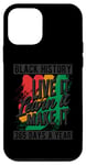 iPhone 12 mini BLACK HISTORY LIVE IT LEARN IT MAKE IT 365 DAYS A YEAR Black Case
