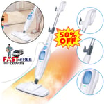 Hot Steam Mop Hand Held Cleaner Steamer Floor Carpet Washer Window 3000W 400ml