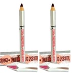 Benefit Eyebrow GIMME BROW Volumizing Pencil Mini 0.6g 2 Warm Golden Blonde X 2
