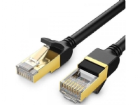 Ugreen rund nätverkskabel UGREEN NW107 Ethernet RJ45, Cat.7, STP, 0,5m (svart)