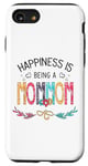 iPhone SE (2020) / 7 / 8 Vintage Happiness Is Being A Mommom Wildflower Mothers Day Case