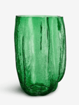 Kosta Boda Crackle vase grønn 370mm