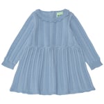 FUB Baby-klänning Med Pointelle-detaljer Sky | Blå | 56 cm