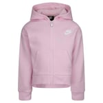 NIKE Club Fleece Pink Zip Hoodie - 6 YEARS