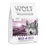 Prøvepakke: Wolf of Wilderness hundefoder - Wild Hills And (400 g)