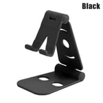 Mobile Phone Holder Tablet Folding Stand Foldable Bracket Black
