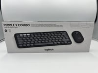 Logitech Pebble COMBO 2 Multi-device  BLACK - K380S Keyboard & M350S Mouse