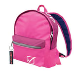 Givova, backpack university, fuxia/blue, one size