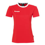 Kempa Handball Emotion 27 Shirt Femme Maillot de Handball Manches Courtes T-Shirt de Sport pour Enfants et Adultes - pour Femmes et Filles Maillot de Handball