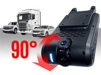 Diverse Qvia/Lukas Dashcam m/WiFi og GPS FHD 1920 x1080P oppl. 3,5" tode